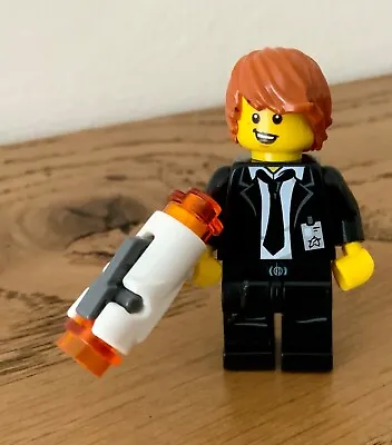 Buy Lego Genuine Ultra Agents  Mini Figure Max Burns In 70160 Excellent   **l@@k** • 4.99£