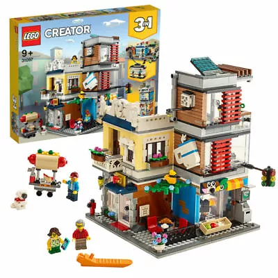 Buy LEGO CREATOR: Townhouse Pet Shop & Café 31097 Brand New In Box - Modular Set • 77.95£