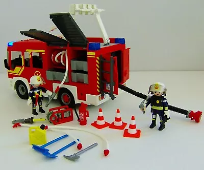 Buy Playmobil 5363 Fire Engine With Working Lights & Sounds • 34.99£