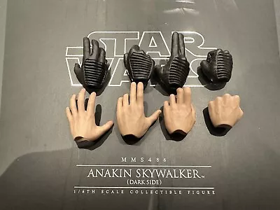 Buy Hot Toys Anakin Skywalker Dark Side Revenge Of The Sith MMS486 Hand Gesture Set • 60£