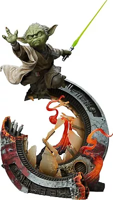 Buy Sideshow Collectibles Yoda Mythos Statue - Star Wars - Box Damage • 590£