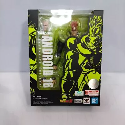 Buy Bandai S.H Figuarts D B Z Android 16 SDCC Exclusive Edition • 235£