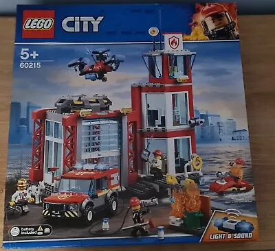 Buy LEGO 60215 City Fire Station (2019) • 62.99£