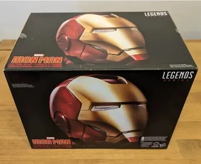 Buy MARVEL Legends Iron Man Electronic Helmet Brand New In Box   • 80£