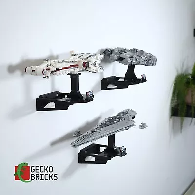 Buy Gecko Bricks Wall Mount For LEGO Star Wars Midi Scale Sets (All 2023-2024) • 10£