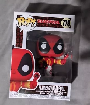 Buy Deadpool Flamenco Funko Pop Figure, Never Been Opened Or Used Brand New • 10£