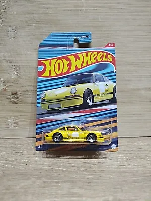 Buy Hot Wheels Racing Circuit '71 Porsche 911 Yellow 4/5 Mattel New 2021 • 6.95£
