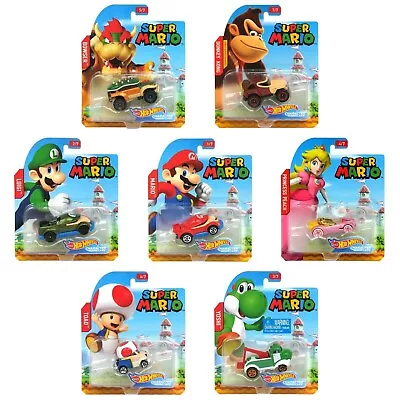 Buy Hot Wheels Super Mario Bros 1:64 Scale Die-cast Character Car PICK FROM 7 • 8.49£