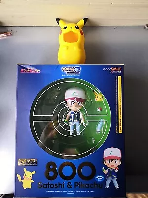 Buy Satoshi And Pikachu Nendoroid With Additional Pikachu Case Good Smile Company • 175£