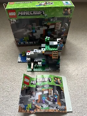 Buy Lego Minecraft The Zombie Cave 21141 - One Helmet Missing • 8£