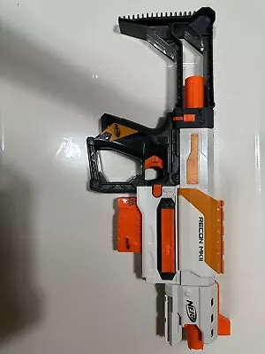 Buy Nerf Modulus Recon MKII Blaster White Orange Gray Dart Blaster Toy Gun  • 9.99£