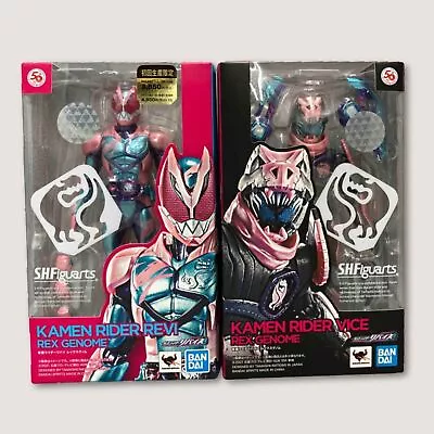 Buy S.H. Figuarts Kamen Rider Kamen Rider Revi Vice Rex Genome Figure Set Of 2 15cm • 73.42£