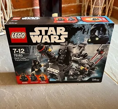 Buy Lego Star Wars Darth Vader Transformation 75183. For Age 7-12yr • 50£
