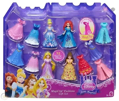 Buy Disney Princess Little Kingdom Magiclip Fashions 4 Doll Gift Set  • 114.99£