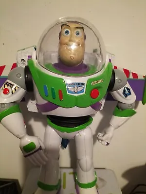 Buy Mattel 2015 Toy Story - Buzzlight - Rocket Blast Talking & Light Up 12  Figure • 9.99£