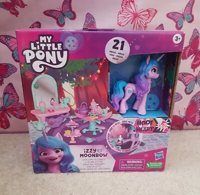 Buy New In Box My Little Pony G5 New Generation Izzy Moonbow Unicorn Tea Party • 15£