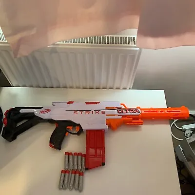 Buy Nerf Ultra Strike Blaster / 10 Darts / Tested And Working • 17.99£
