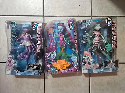 Buy Monster High Haunted Haunted RIVER POSEA VANDALA Mattel New NIB Original Packaging  • 214.12£
