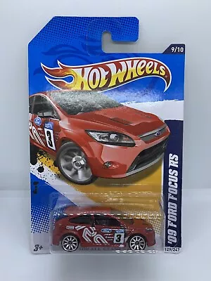 Buy Hot Wheels Mainline - ‘09 Ford Focus RS Red - BOXED - Diecast - 1:64 • 13.50£