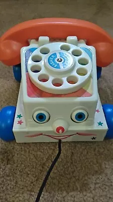 Buy Vintage Style Fisher Price Pull Along Chatter Phone Children’s Telephone • 7.99£
