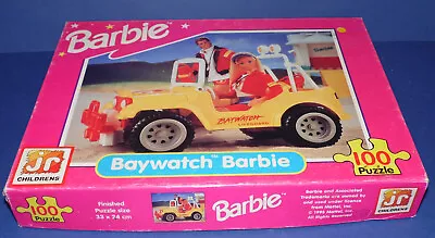 Buy BAYWATCH BARBIE * Vintage Mattel 1995 Jigsaw Puzzle * 100 Pieces * Complete * • 8.99£
