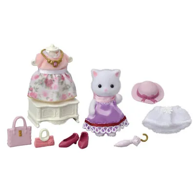 Buy Sylvanian Families Fashion Codes For The Town Set - Persian Cat Sister - [TVS-9] • 47.29£