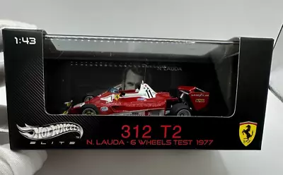 Buy 1/43 Ferrari 312 T2 #11 Niki Lauda World Champion 1977 Hot Wheels Elite • 20£