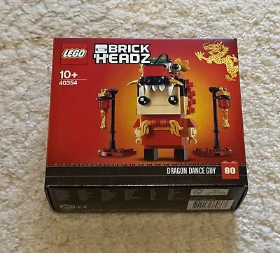 Buy LEGO 40354 Brick Headz Dragon Dance Guy (New, Sealed, Retired) • 16.99£