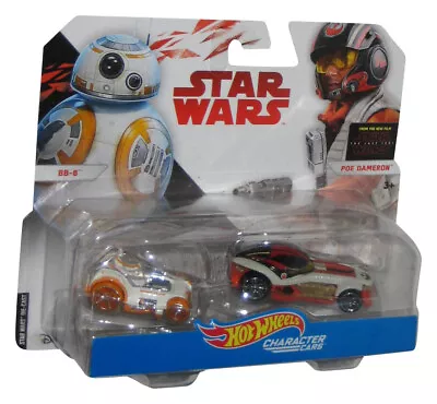 Buy Star Wars BB-8 & Poe Dameron Hot Wheels (2017) Character Cars Toy Set 2-Pack - • 20.44£