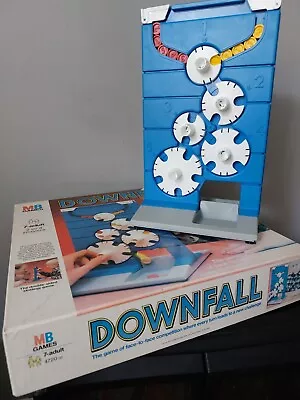 Buy Vintage Downfall Board Game MB Games 1985 Complete • 19.95£