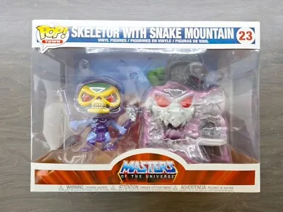 Buy Funko POP! Skeletor With Snake Mountain #23 Masters Of The Universe  • 20£