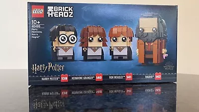 Buy LEGO Brick Headz Set 40495 Harry Potter, Hermione Granger, Ron Weasley & Hagrid • 33.49£