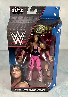 Buy WWE Bret Hit Man Hart Elite Collection Series 94 Wrestling Action Figure Toy • 29.95£