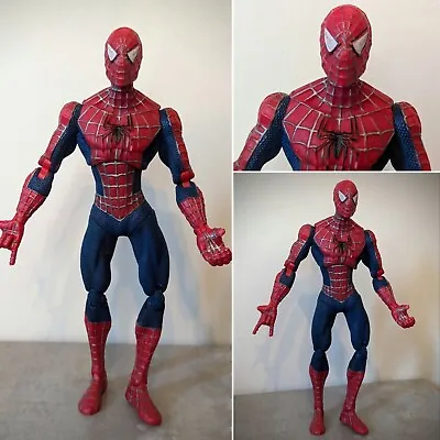 Buy Spider-Man 3 Deluxe 10  Poseable Action Figure Toy Marvel Hasbro 2007 Rare • 20.90£