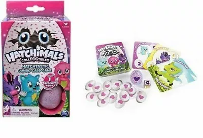 Buy  Hatchimals Jumbo  Card Game With Exclusive Figurine Egg Kids Christmas Gift • 8.61£
