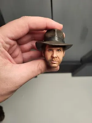 Buy 1/6 Custom Indiana Jones Head Sculpt/Head Figures Harrison Ford • 41.11£