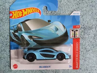 Buy Hot Wheels H4J 165 McLAREN P1 Light Blue 2024 165/250 J Case • 3.75£