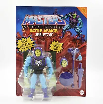 Buy Masters Of The Universe Origins - Battle Armor Skeletor Deluxe Figure IN STOCK • 18.99£
