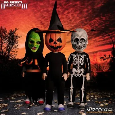 Buy Mezco LDD PRESENTS Halloween III Season Of The Witch Trick-or-Treaters Boxed Set • 121.26£