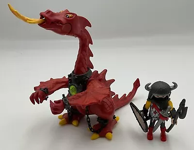 Buy Playmobil 3327 Fire Breathing Dragon & Dragon Tamer - 100% Complete • 15£