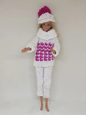 Buy Doll Clothes. Suitable For Barbie Size 29-30 Pants, Sweater, Capi Handmade 6700 • 7.06£