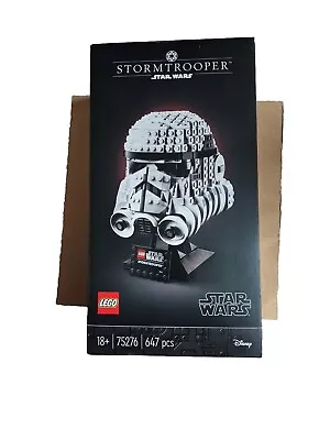 Buy NEW - LEGO 75276 - Star Wars Stormtrooper Helmet Display Building Set / Retired • 79.99£