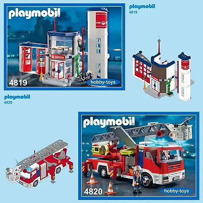 Buy Playmobil * FIRE STATION 4819 4820 4821 4822 4825 7465 * SPARE PARTS SERVICE * • 0.99£