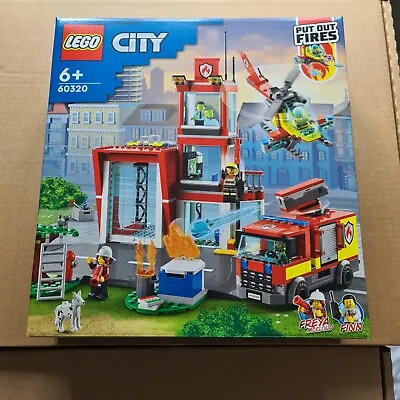 Buy LEGO CITY: Fire Station (60320) Brand New Sealed • 59.99£