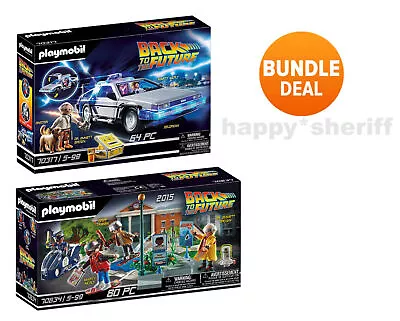 Buy Playmobil Back To The Future Sets 70317 And 70634 Collectible New Boxed • 137.22£