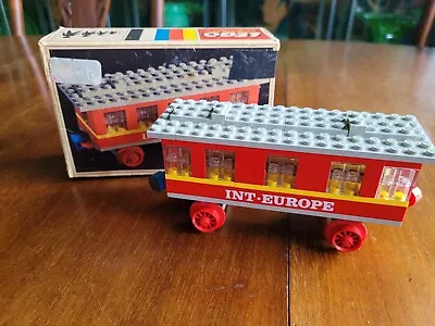 Buy Vintage Lego Int Europe Train Cart Set (100% Complete) • 16.99£