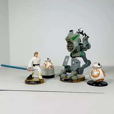 Buy Star Wars Attacktix AT-RT Battle Game Figures X4 BB-8 Luke Skywalker 2005 Toys • 8.99£