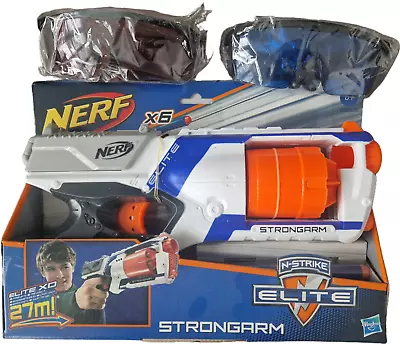Buy Nerf N-Strike Strongarm Elite And 2 Pairs Of Safety Glasses • 4.99£