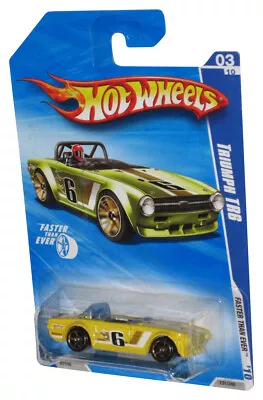 Buy Hot Wheels Faster Than Ever '10 Yellow Triumph TR6 Toy Car 131/240 • 20.87£
