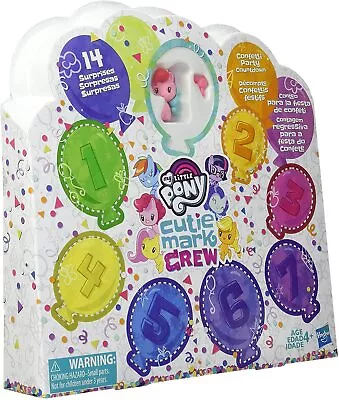 Buy My Little Pony Toy Cutie Mark Crew Confetti Party Countdown Collectible 8 Pack • 12.93£